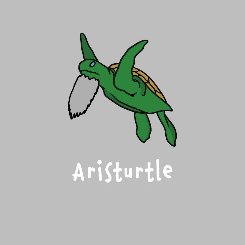 Philosopher Aristotle's Tortoise Philosophy