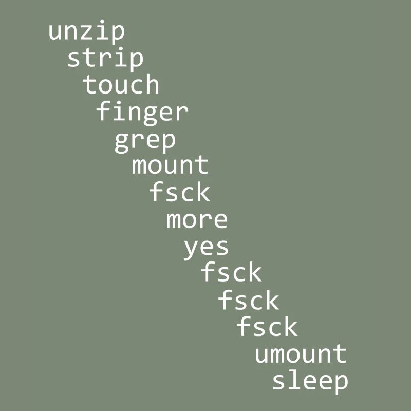 Unix Linux Programmer Sys Admin Sexy Shell Script