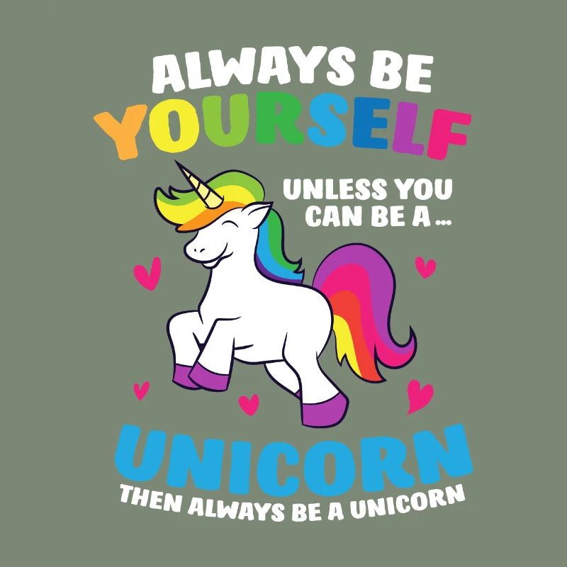 Einhorn Mädchen Geschenk Sei Immer Ein Einhorn