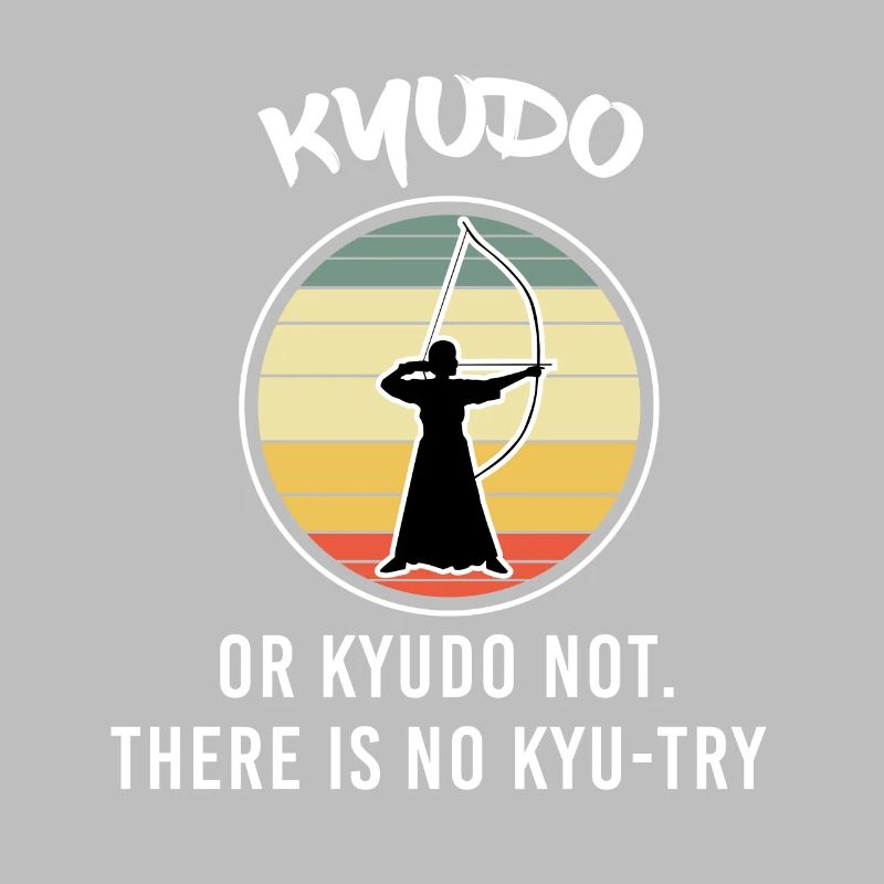 Kyudo oder Kyudo nicht es gibt keinen Kyu-Versuch