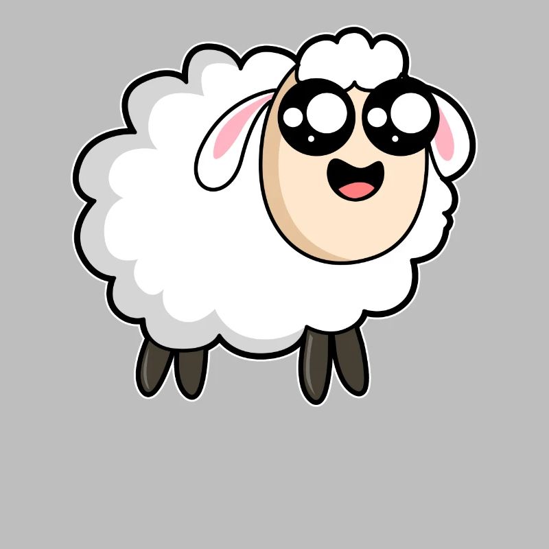 Bande dessinée comique de moutons