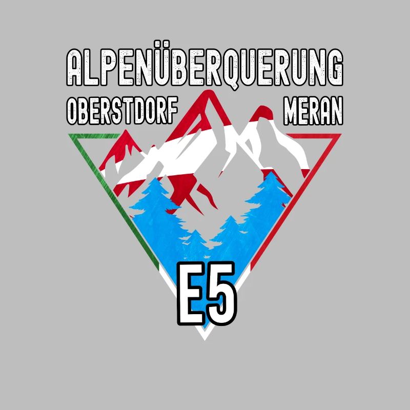 Alpenüberquerung Obertdorf Meran Route E5