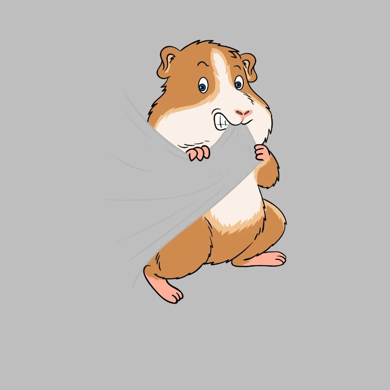 Conception de peau de grignotage de cochon d'Inde