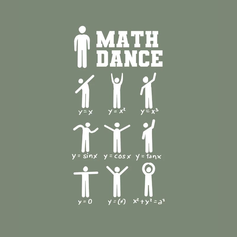 Math dance math teacher gift