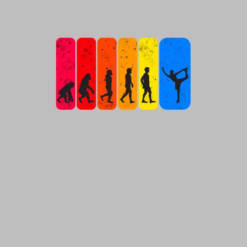 Eiskunstlauf Evolution Eiskunstläufer Geschenkidee