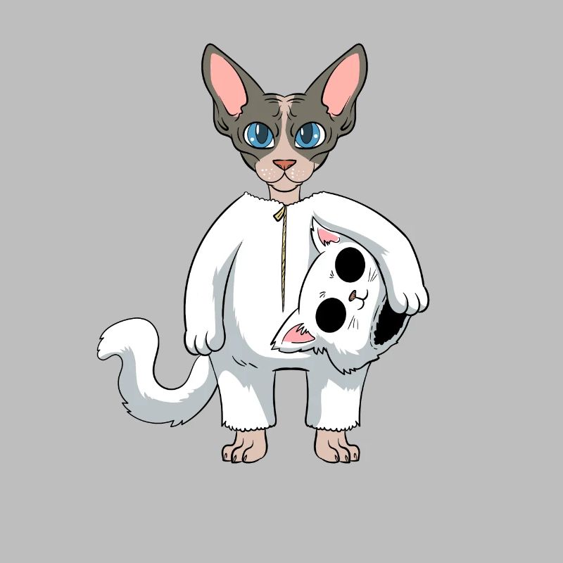 Chat nu , Sphynx pour un propriétaire de Sphynx