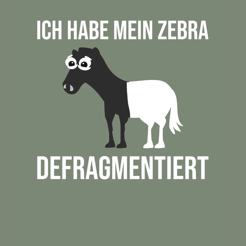 Zebra Defragmentiert Computer Programmierer