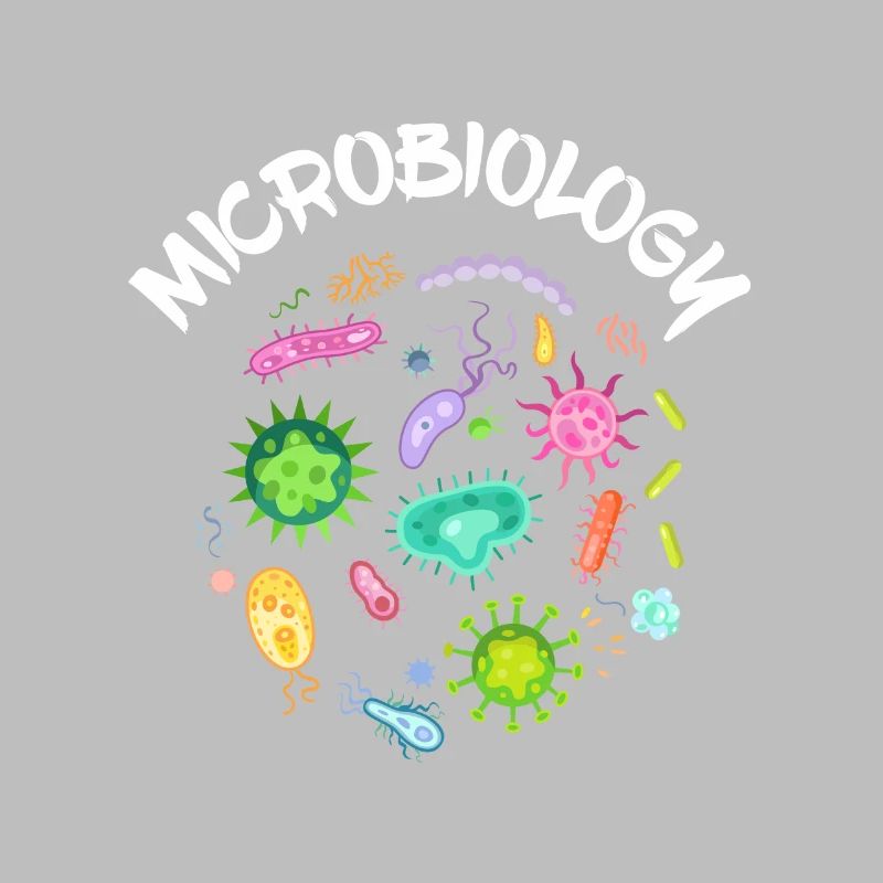 Microscope de bactéries microbiologie scientifique