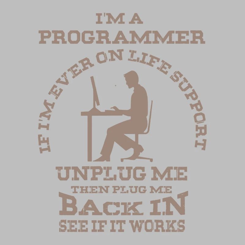 I'm a programmer - funny computer program