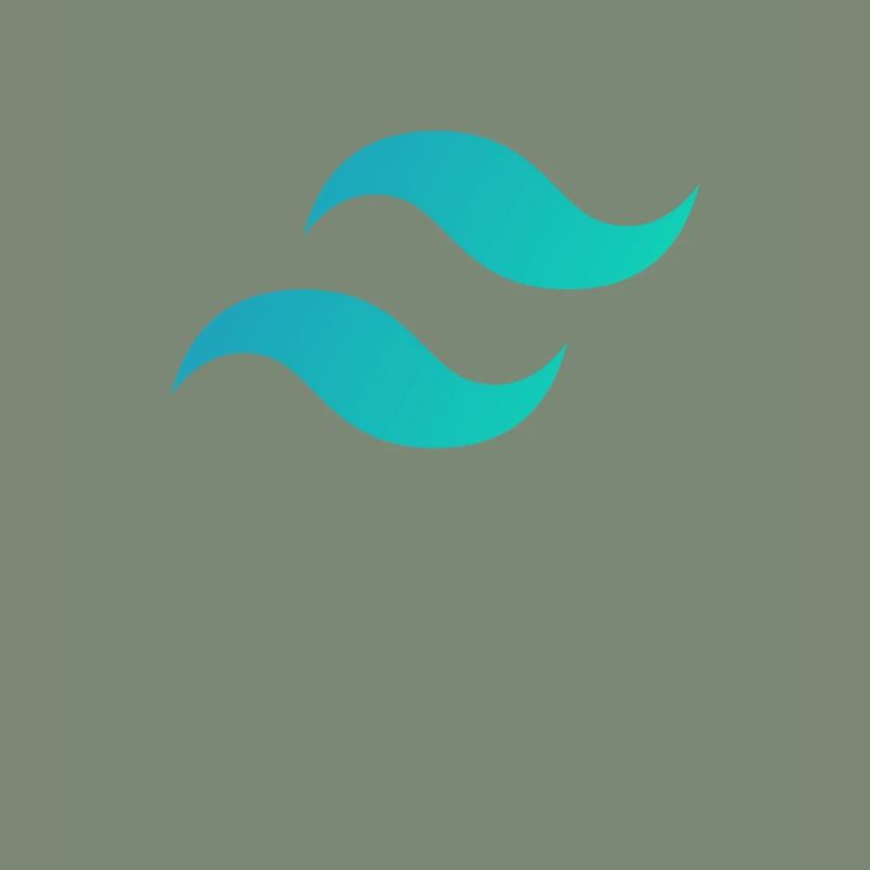 Tailwind CSS Mark - CSS Framework Programmer Coder