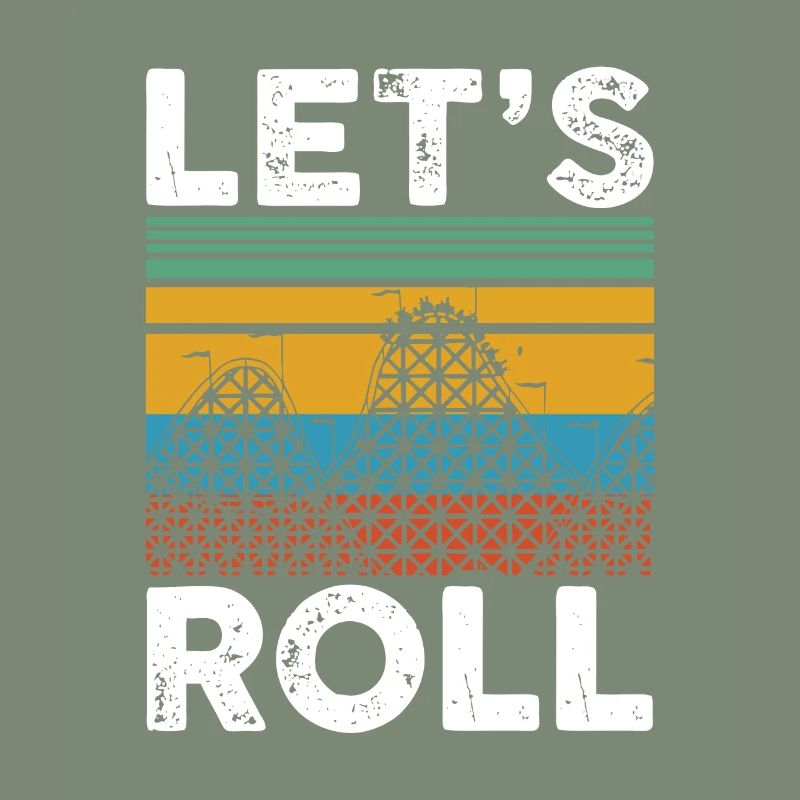 Roller Coaster Lets Roll Thrillseeker Amusement