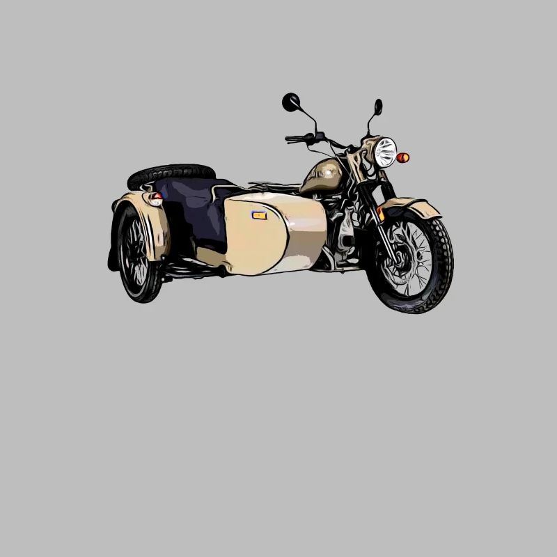 Ural Motorcycle Moped Soviet Team Gift Idea