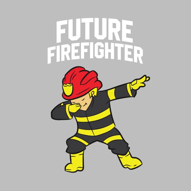 Futur pompier dabbing pompier