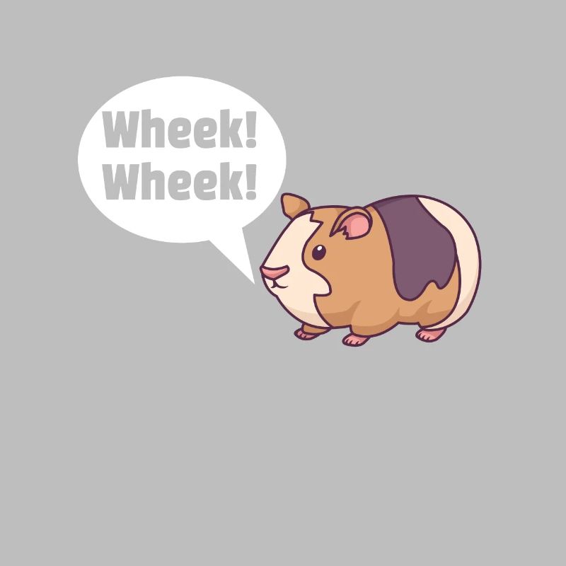 Cochon d'Inde GUINÉE PIG: Wheek! Wheek!