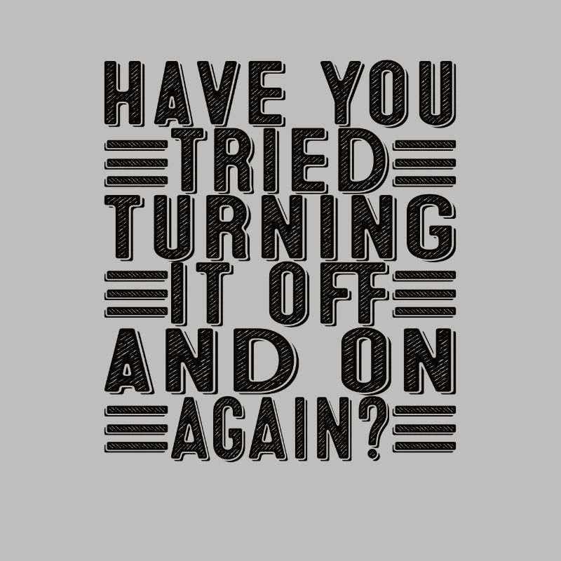 Programmeur Support Tech Admin disant drôle