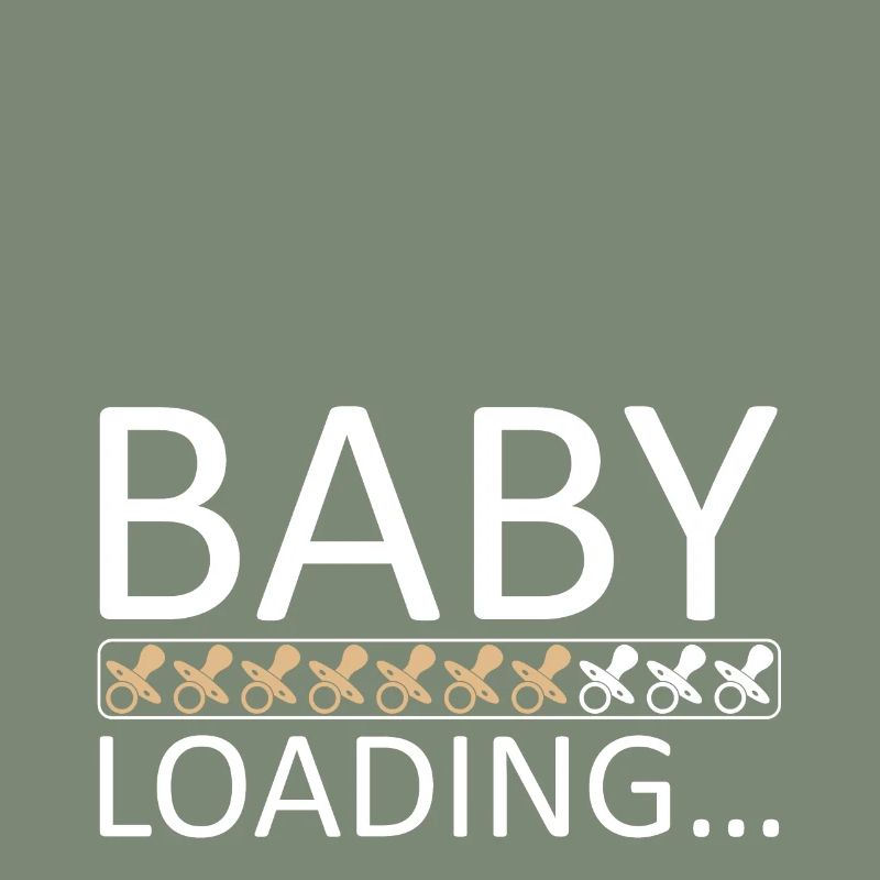 Baby loading please wait Geschenkidee