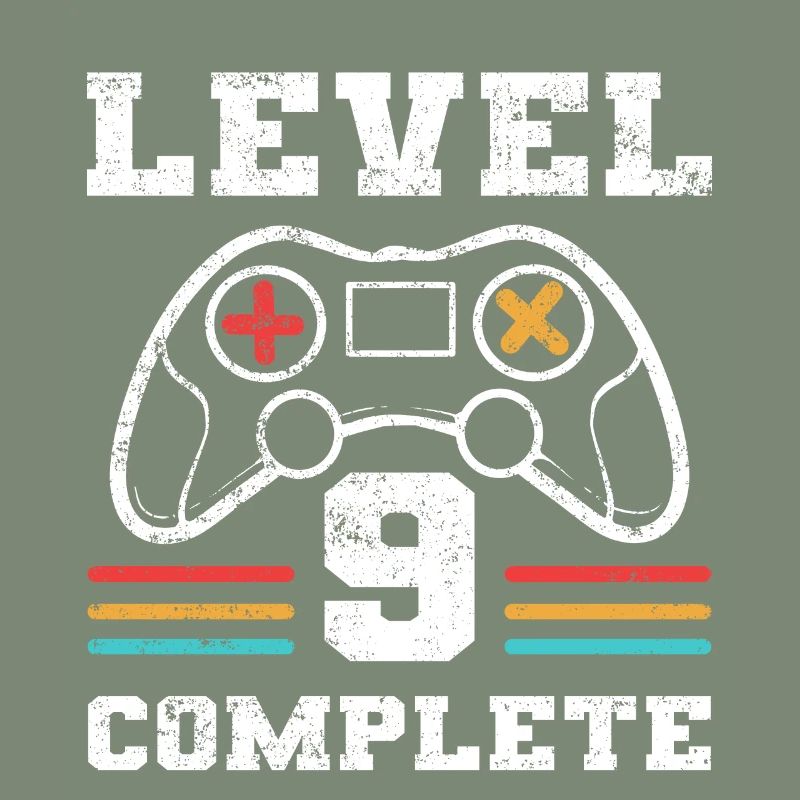 Geburtstag Level 9 Complete Gaming Controller