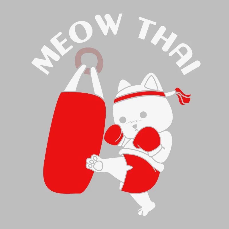 Chat de boxe thaï