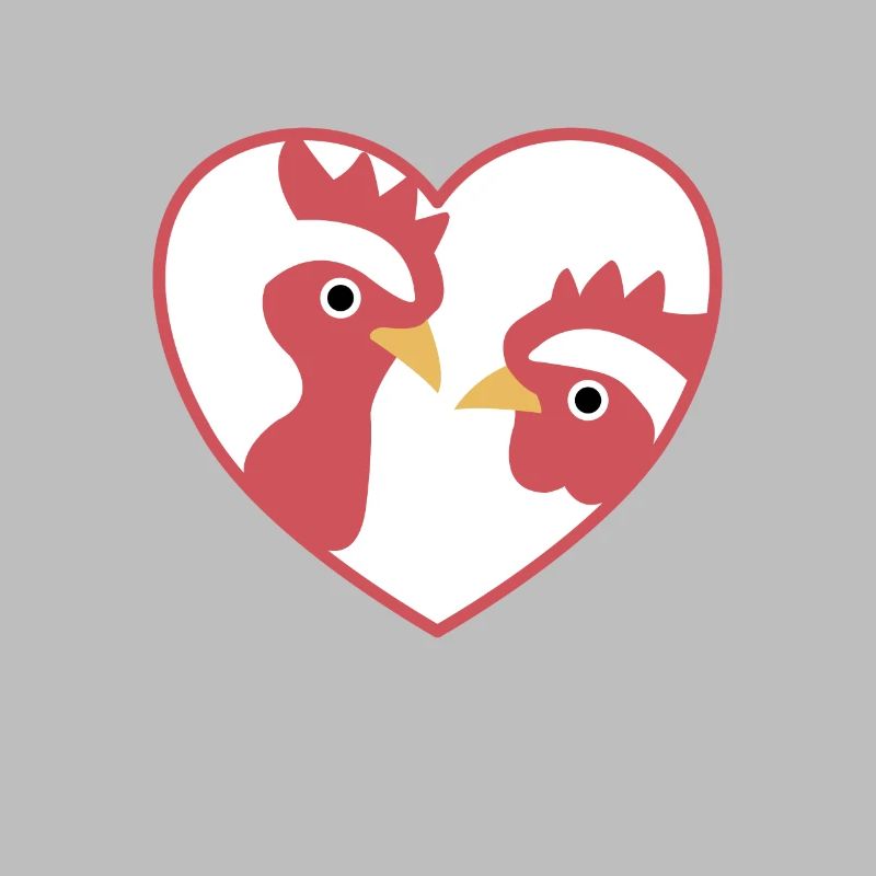 J’aime poulets mignons poulet