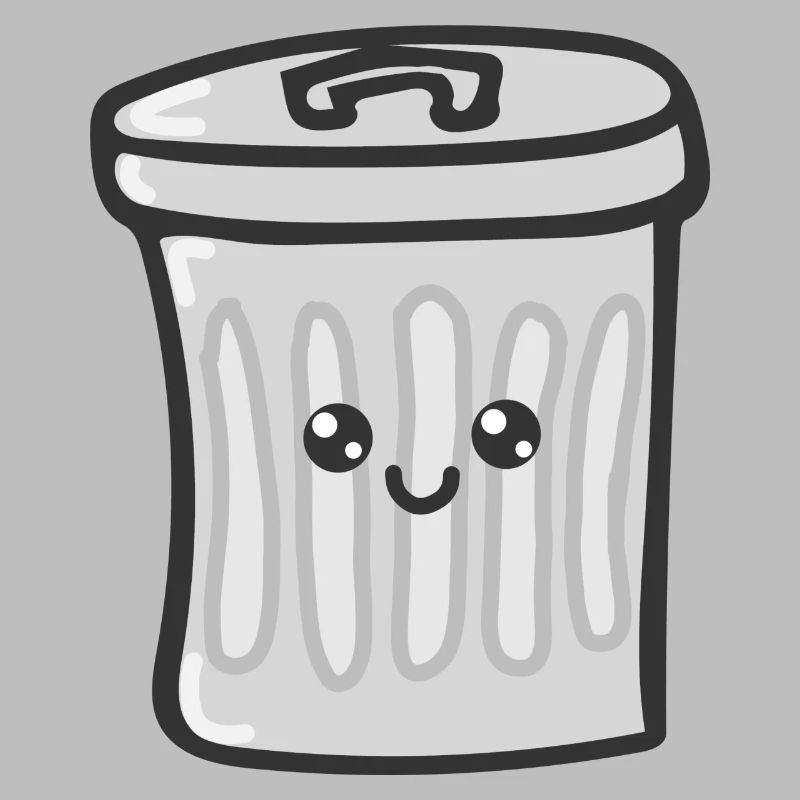 Garbage Bin Funny Gift