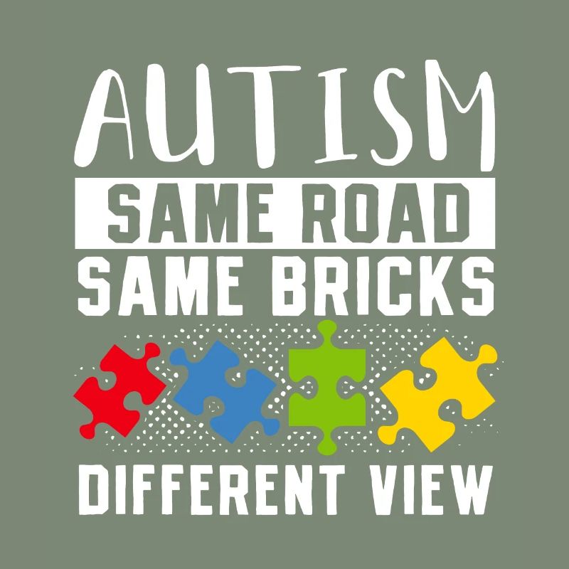 Autism Same Road Same Bricks