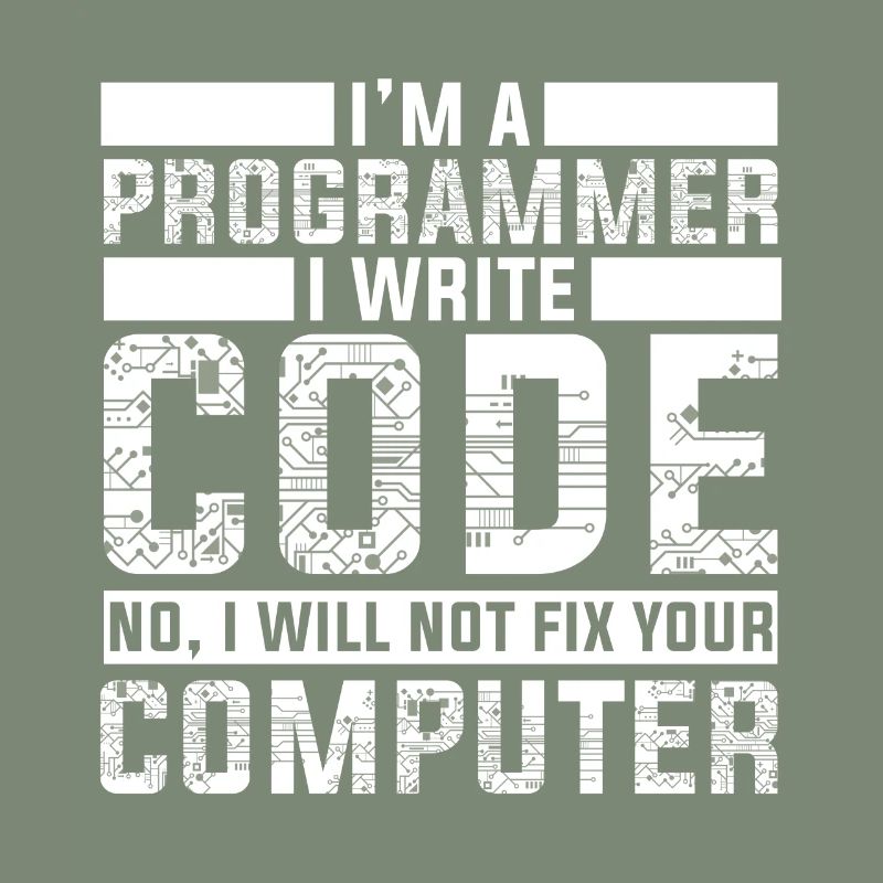 Programmierer Entwickler - Code Nerd Geek