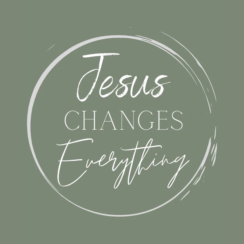 Jesus Changes Everything White