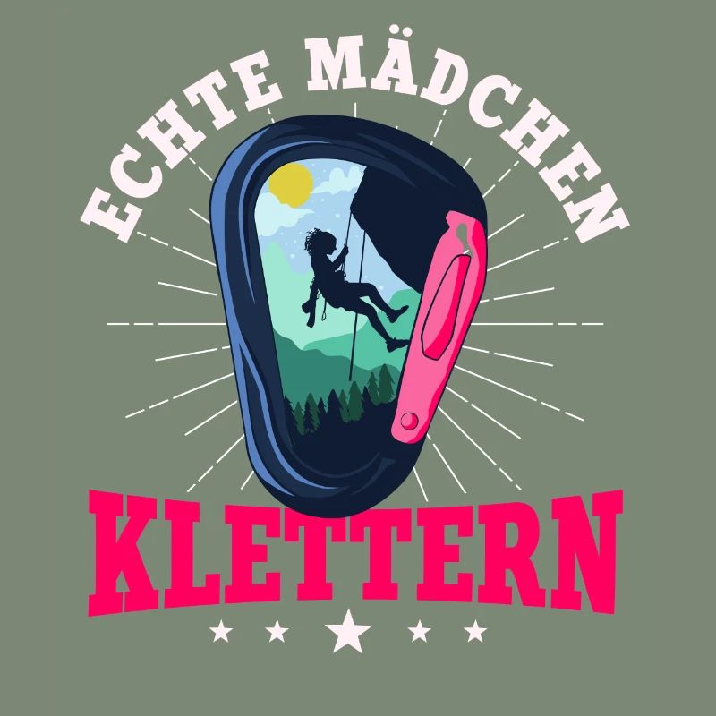 Echte Mädchen Klettern, Kletterer, Boulder