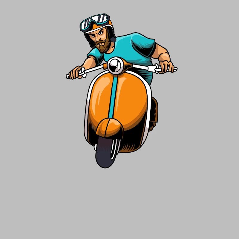 Motorroller Mofa Moped Roller