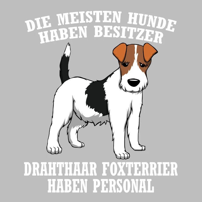 Drahthaar Foxterrier Hund Ich War Normal Bis mein