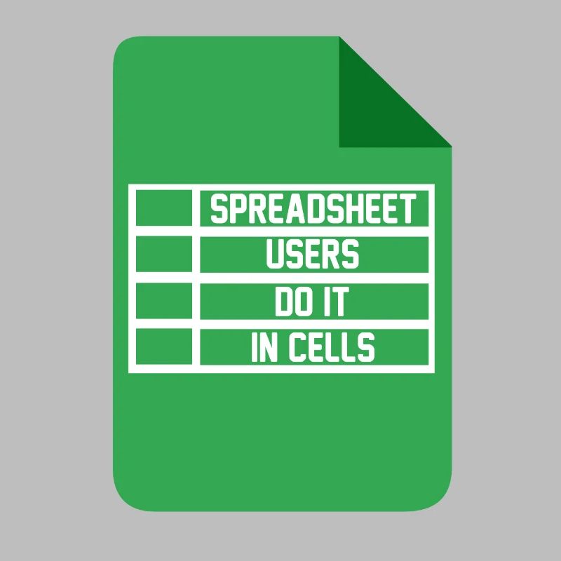 Les utilisateurs de feuilles de calcul le font dans les cellules Comptable Excel