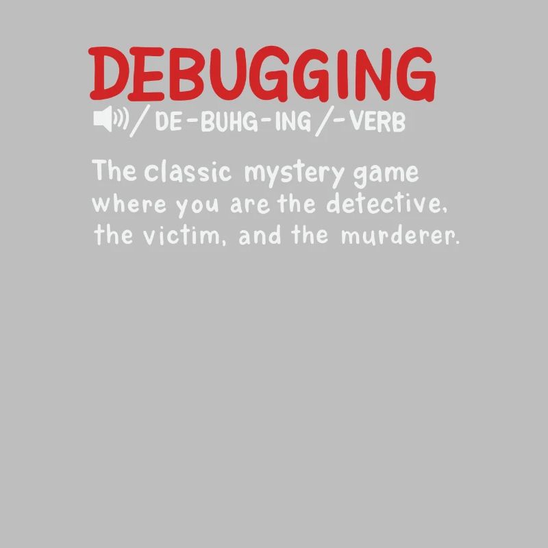 Debugging dictionary styled Definition