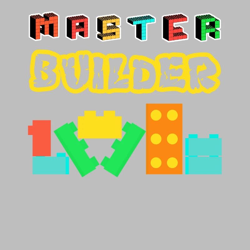 Master Builder Building Bricks Blocks Pieces
