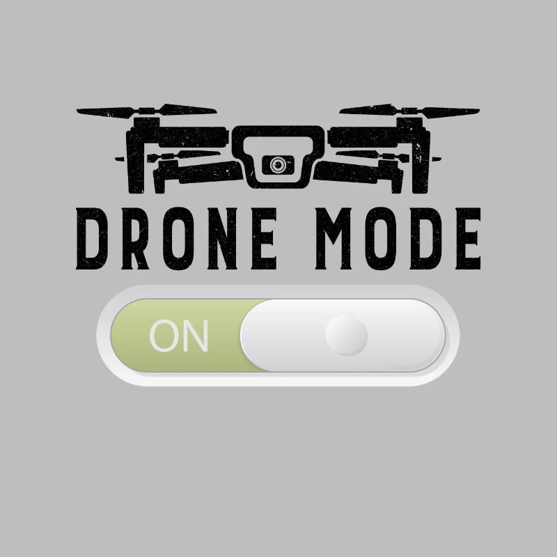 Drone Pilot Drones Grandpa Gift Drone Mode on