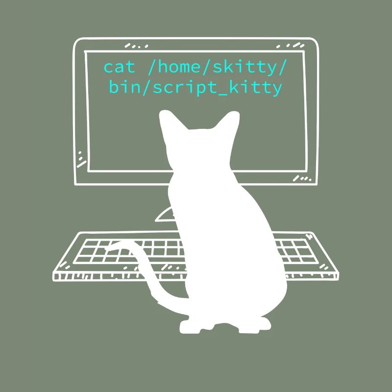 Propriétaire de chat Programmeur Codeur Informaticien