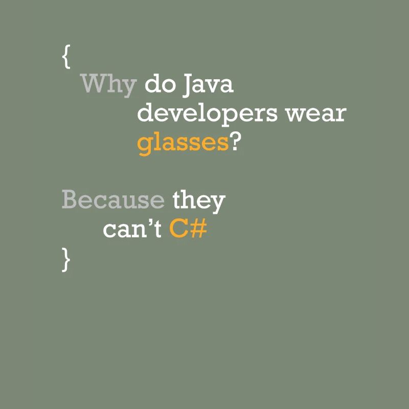 C# Code blague programmeur Hacker C Sharp Coder