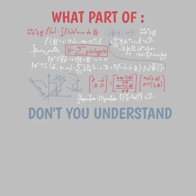 Funny Complex Equation Math Teacher