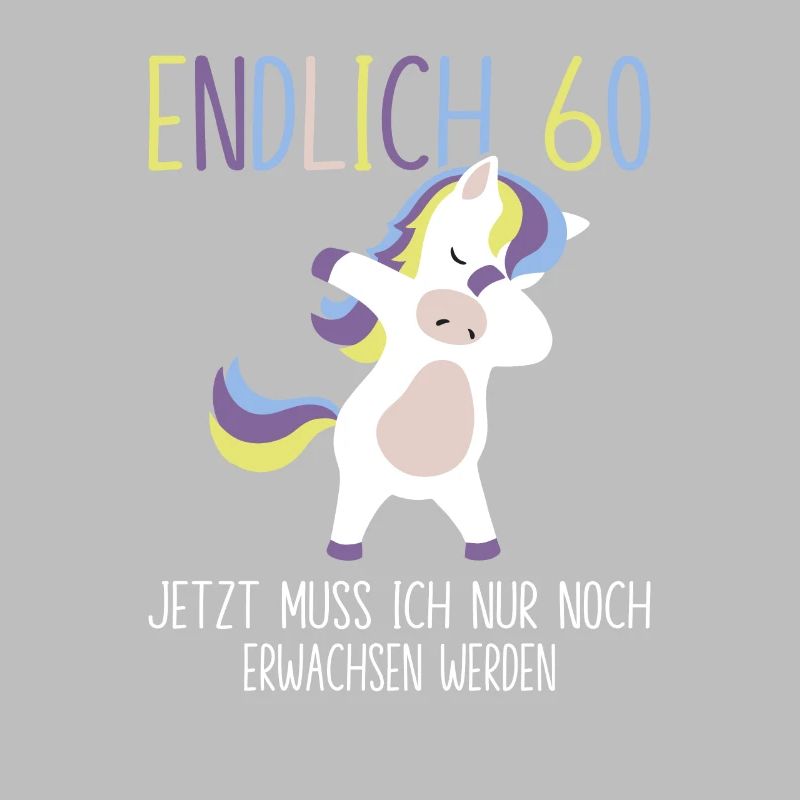 60. Geburtstag Endlich 60 Geschenk