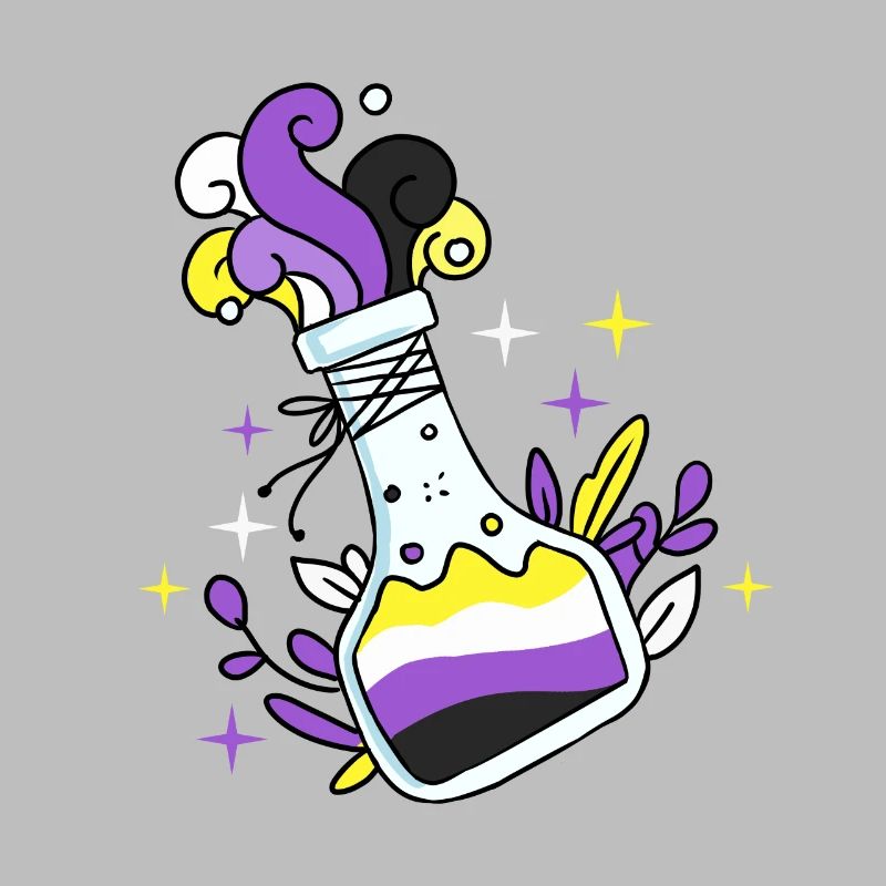 Nonbinary Pride Zaubertrank Nonbinary Pride