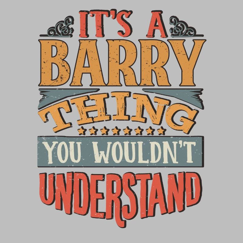 C’est une chose Barry que vous ne comprendriez pas - Barry