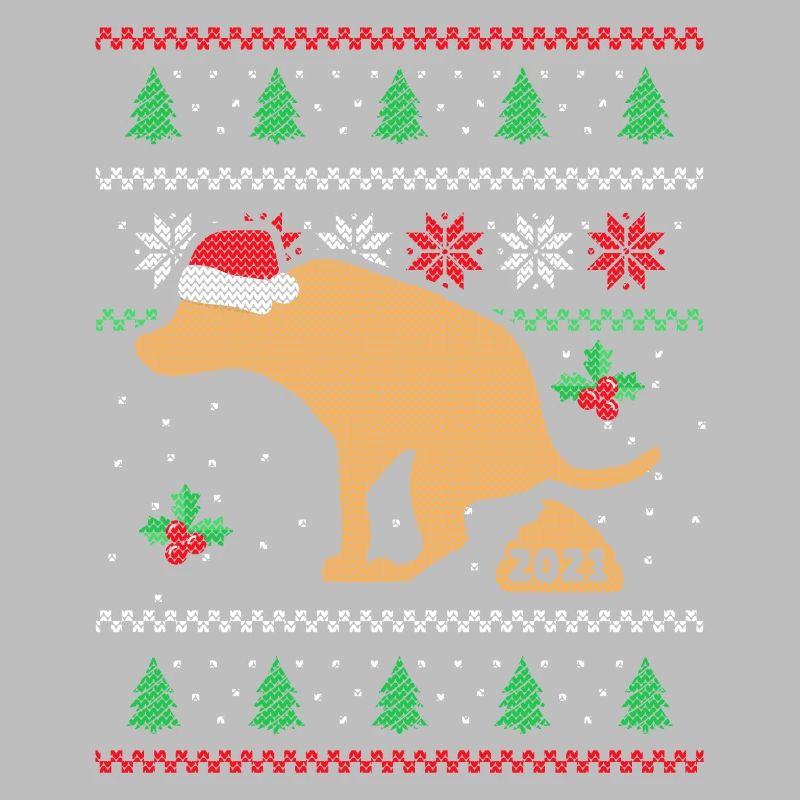 Pull de Noël drôle de chien Noël