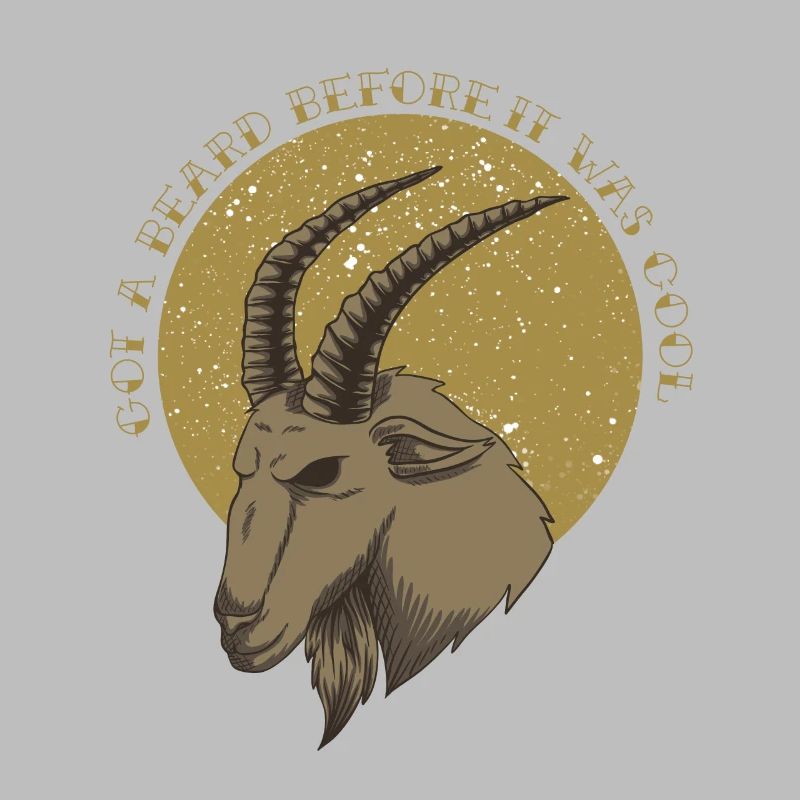 Ich hatte schon einen Bart bevor es cool wurde
