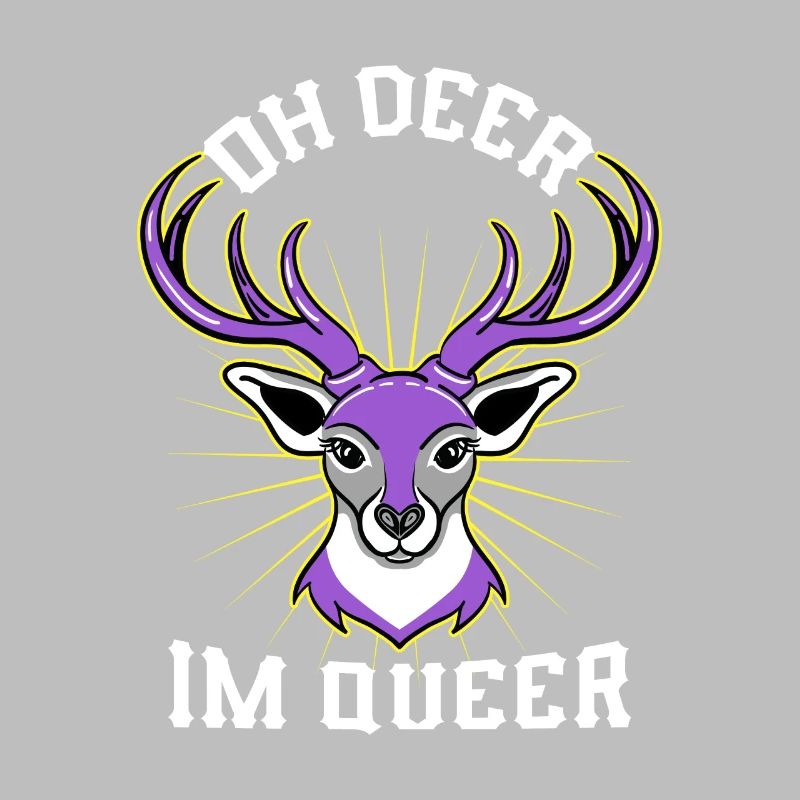 Oh Deer à Queer Nonbinary Pride
