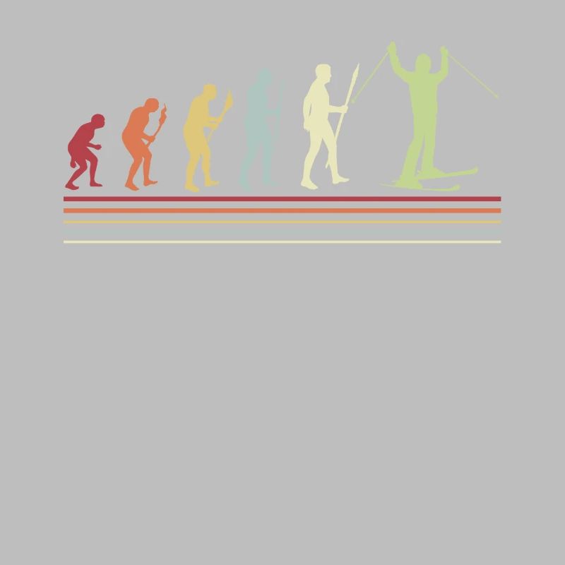 Skiing Evolution Skis Winter