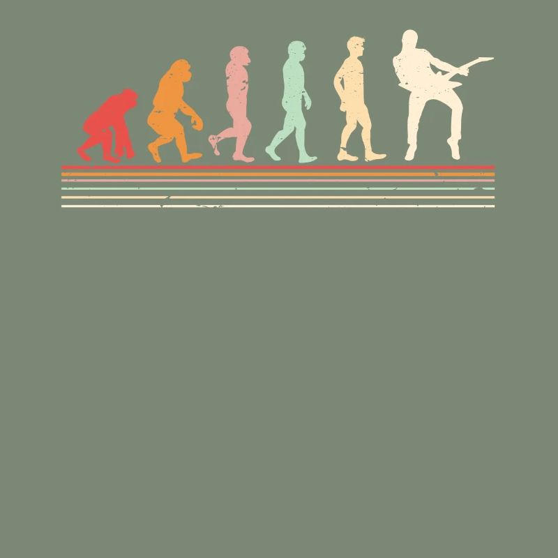 Guitariste Evolution, guitariste