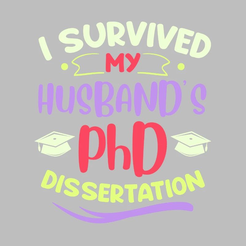 Dissertation des Ehemanns überstanden Partner