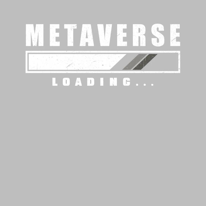 Metaverse Lustiges Loading Design VR