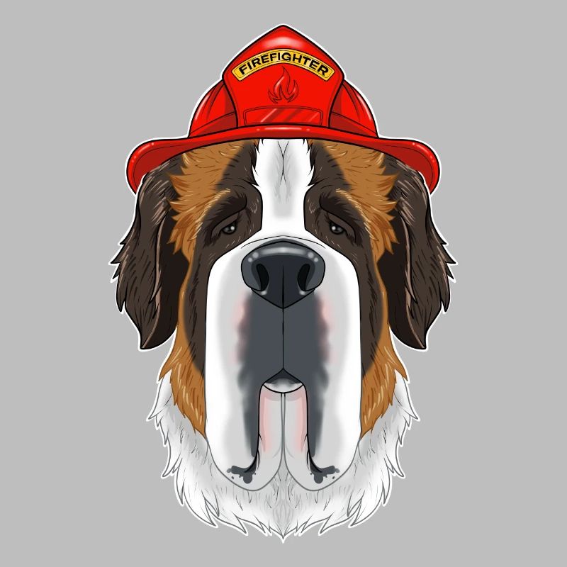 Firefighter Saint Bernard Canine Handler I