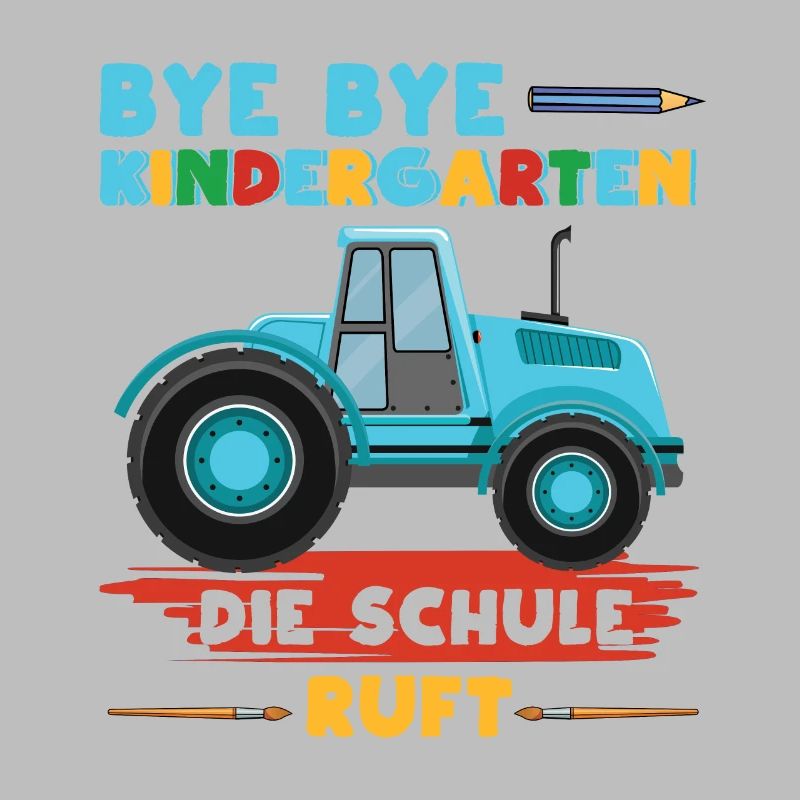 Kinder Kindergarten Die Schule Ruft Einschulung