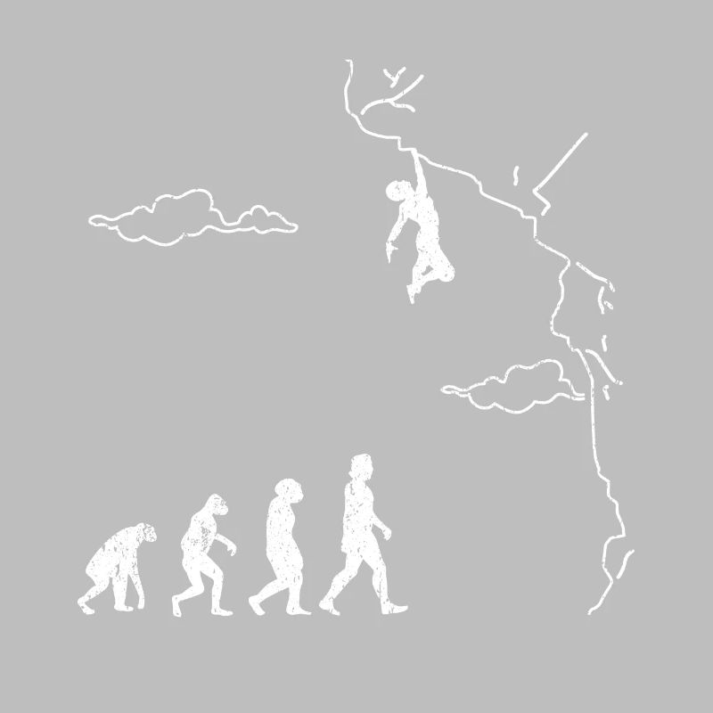 Klettern Bouldern Evolution Bergsteigen Kletterer